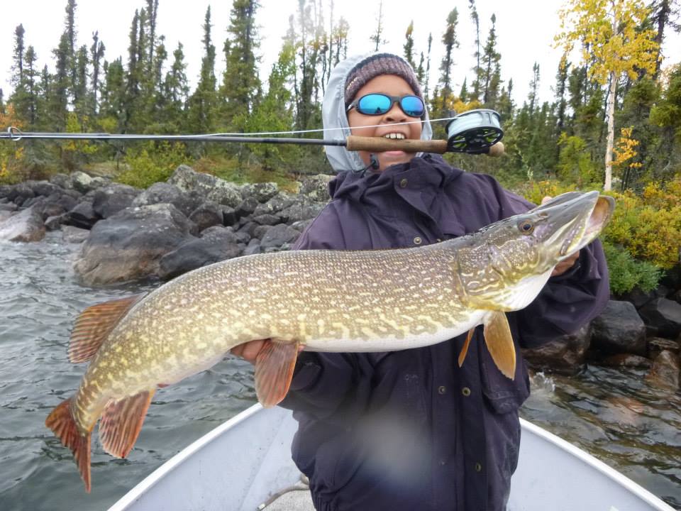 39" Northern Pike on the Fly!